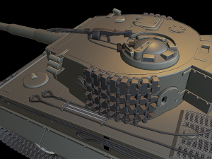 tiger legend tanks 3Dプリントモデル