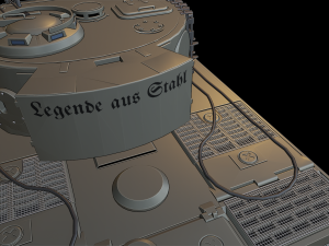 tiger legend tanks 3Dプリントモデル