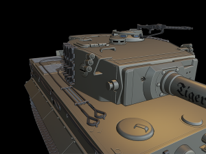 tiger legend tanks 3Dプリントモデル