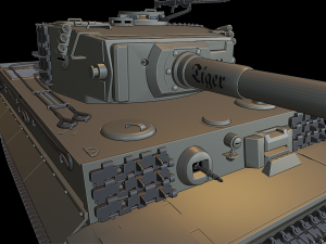 tiger legend tanks 3Dプリントモデル