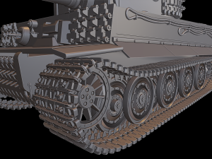 tiger legend tanks 3Dプリントモデル