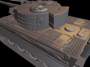 tiger legend tanks 3Dプリントモデル