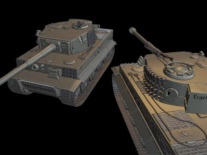 tiger legend tanks 3D Print Model