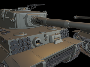 tiger legend tanks 3Dプリントモデル