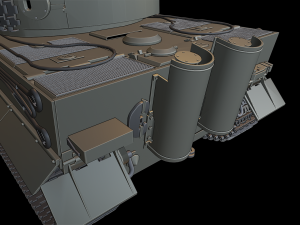 tiger legend tanks 3Dプリントモデル