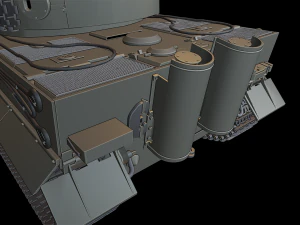 tiger legend tanks 3D Print Model