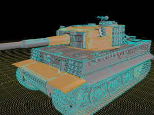 tiger legend tanks 3D Print Model