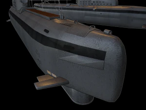 u-boat type xxiii submarine 3D Print Model