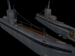 u-boat type xxiii submarine 3D Print Model