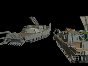 総戦車 3Dプリントモデル