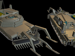 abv tanks 3D 프린트 모델