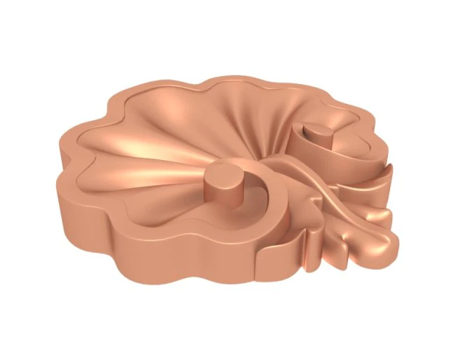 dekorative 3d shell 3D Model .c4d .max .obj .3ds .fbx .stl .blend 