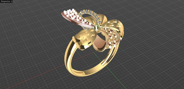 ring 3D Print Model .c4d .max .obj .3ds .fbx .stl .blend 