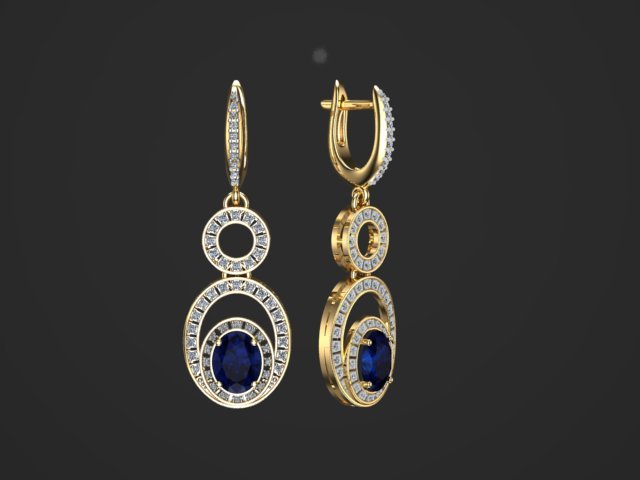 boucles 3D Принт Модель .c4d .max .obj .3ds .fbx .stl .blend
