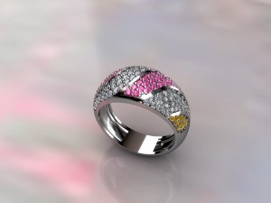 rings women 3D 打印模型