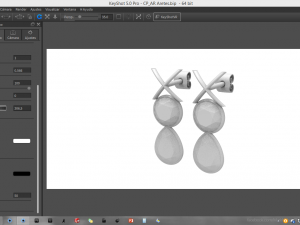 earrings 3D-Modell