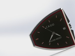 watch-casio Model Cetak 3D