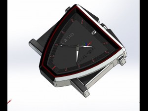 watch-casio Model Cetak 3D