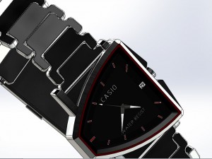 watch-casio Model Cetak 3D