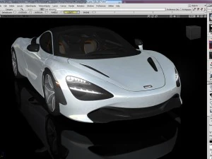 2018-mclaren 3D Druckmodell