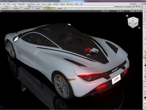 2018-mclaren 3D प्रिंट मॉडल
