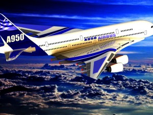 airbus-a950 Model 3D