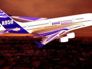airbus-a950 Model 3D