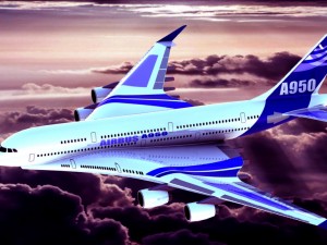 airbus-a950 Model 3D
