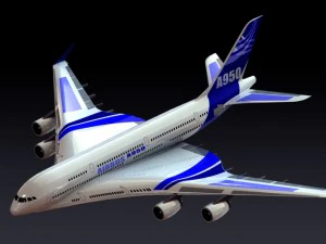 airbus-a950 Modelo 3D