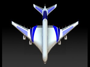 airbus-a950 Model 3D