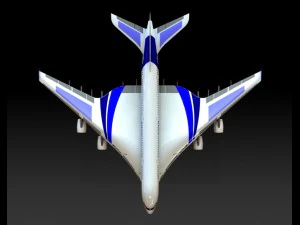 airbus-a950 Modelo 3D