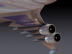 airbus-a950 Model 3D