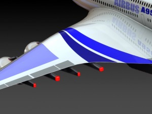airbus-a950 Model 3D