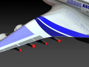 airbus-a950 Modelo 3D