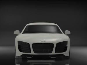 audi -r 2018 3Dモデル