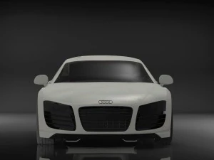 audi -r 2018 3D Model