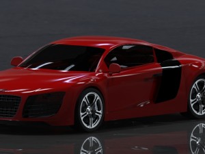 audi -r 2018 3Dモデル