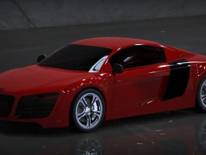 audi -r 2018 3D Model