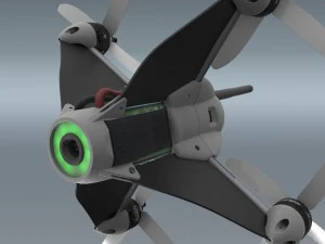 enrolador lateral Modelo 3D