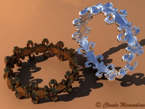 rings women 3Dプリントモデル