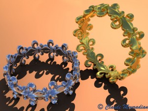 rings women 3Dプリントモデル
