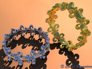 rings women 3D Print Model