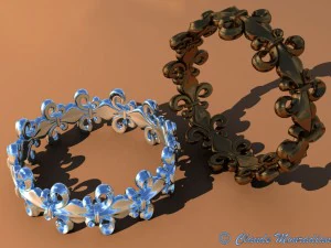 rings women 3D Print Model