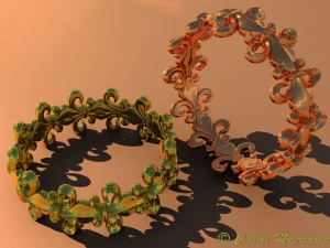 rings women 3D Print Model