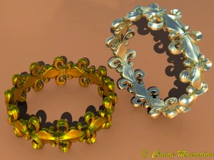 rings women 3D Print Model