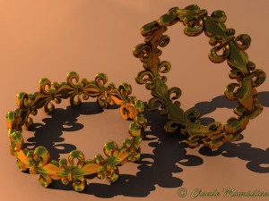 rings women 3Dプリントモデル