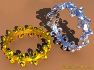 rings women 3D Print Model