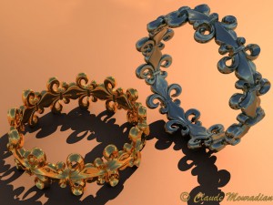 rings women 3Dプリントモデル