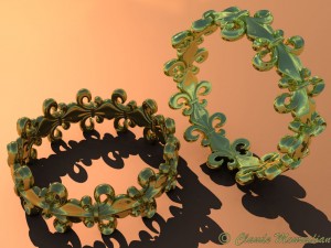 rings women 3Dプリントモデル