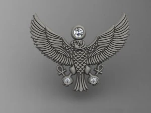 egyptian eagle 2018 3D Print Model